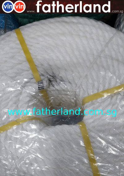 PP MULTI ROPE M10 X 165METER PER ROLL ( WHITE COLOUR )