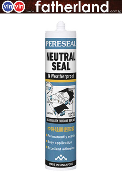 Pereseal N Weatherproof Neutral Seal Silicone Sealant 280ML ( Black )