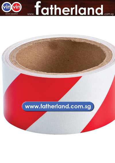 SL REFLECTIVE TAPE RED & WHITE (2") 50MMX5M - SL4603