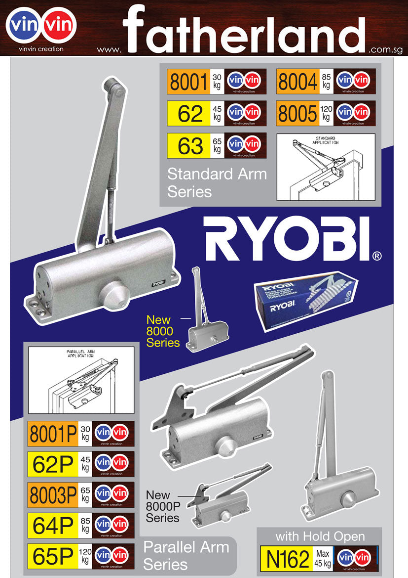 RYOBI DOOR CLOSER 45 kg no 62