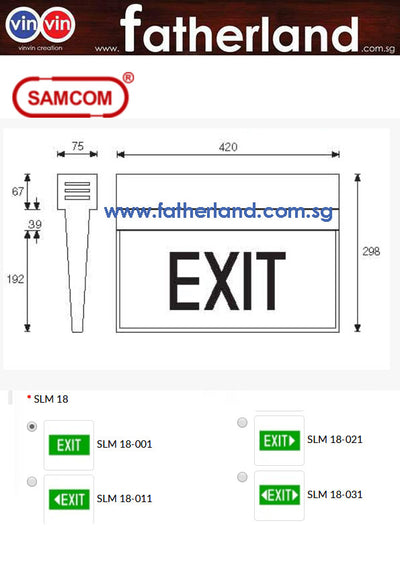 SAMCOM MODEL SLM 18M-001