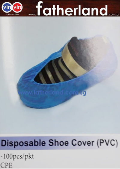 SHOE COVER DISPOSABLE ( PVC )