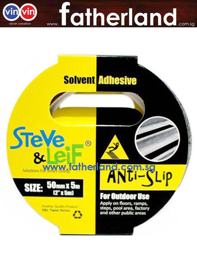 S&L Outdoor Anti Slip Tape Model : 4523 ( Black  )