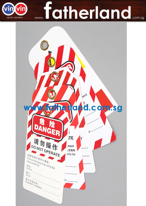 DANGER Do Not Operate Energy Source Lockout Tagout Tags - www ...