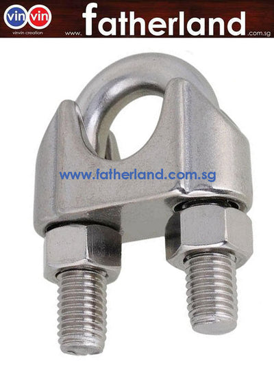 STAINLESS STEEL WIRE ROPE CLIP